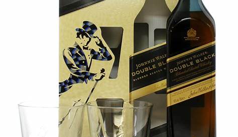 Double Black Gift Set Johnnie Walker Auction A33690 The Whisky Shop