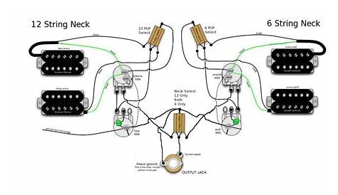 Double Neck Guitar Wiring Schematic