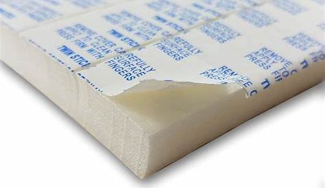 12 of VHB DoubleSided Foam Squares Adhesive (Mounting Squares) 1 x 1