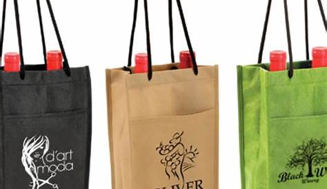 China Customized Double Wine Bottle Gift Bag Manufacturers, Suppliers