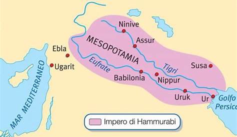 Mappa concettuale: 2° impero babilonese • Scuolissima.com