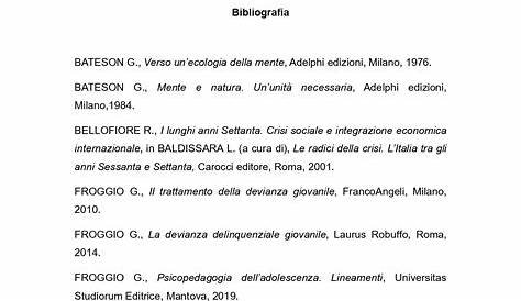 TUTTA LA BIBLIOGRAFIA PER LA TUA TESI IN SOLI 3 GIORNI LIBRI ED