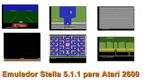Saiu a versão 2.7 do Stella, um dos melhor emulador de Atari que existe