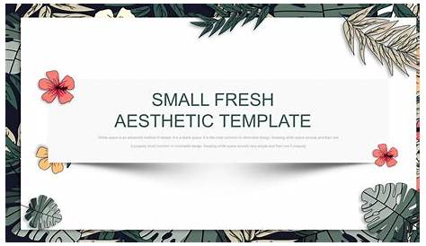 Membuat Aesthetic PPT #8 | Free template | Template ppt aesthetic