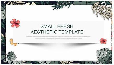 POWER POINT AESTHETIK FREE TEMPLATE II AESTHETIC PPT PART 2 II CREATE