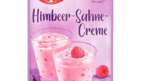 Himbeer-Sahne-Creme mit Beerenobst | Rezept | Einfacher nachtisch