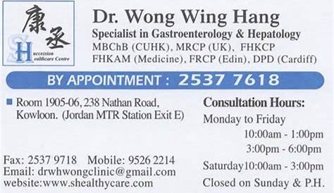 Dr. WONG Wing Hung