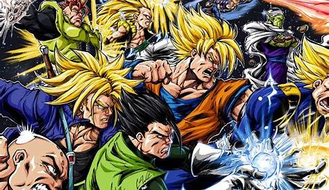 Dragon Ball Z All Characters Wallpapers Full HD Desktop Background
