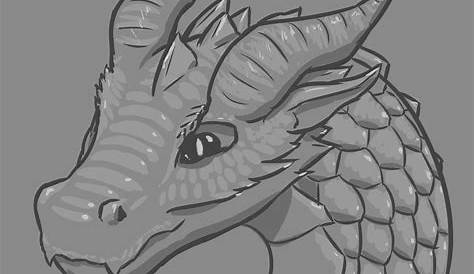 25 Easy Dragon Head Drawing Ideas – How To Draw
