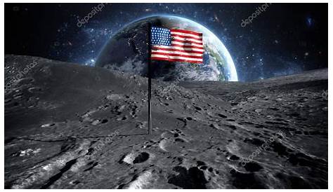 Grasse Mat' - Comment se portent les drapeaux américains de la Lune