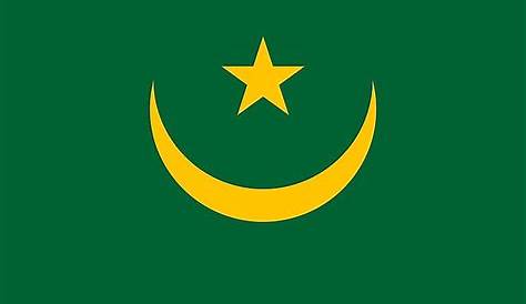 Drapeau de la Mauritanie, image et signification drapeau de Mauritanie