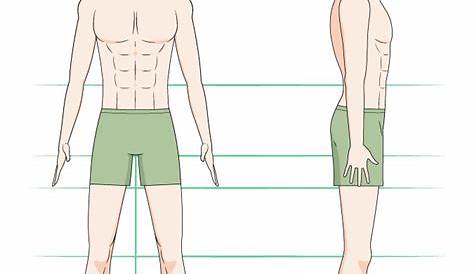 How To Draw A Anime Boy Full Body Step By Step : Begin by drawing the