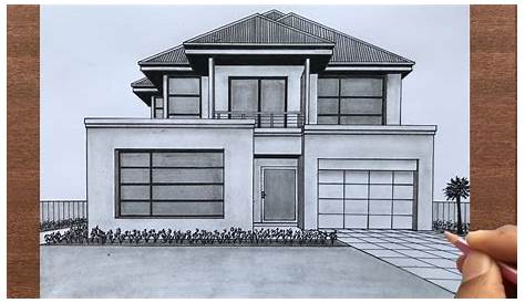 Bungalow Drawing by Andrew Drozdowicz