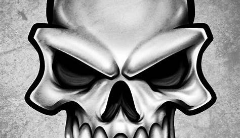 Skull Vector illustration, Collection Of Hand Drawn Skulls, Hard Core