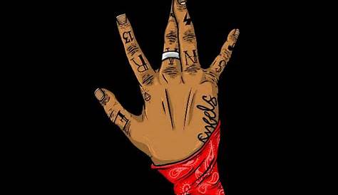 Blood gang emoji meme Blood Wallpaper, Bad Girl Wallpaper, Neon