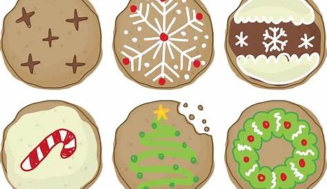 Cookie Sticker - Cookie Drawing Cute Clipart (#3696267) - PinClipart