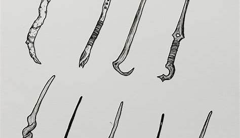 How To Draw Harry Potter Wand - angrylittlebunnyofdoom