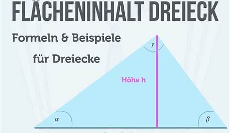 Pythagoras: Flächeninhalt von gleichschenkligem Dreieck berechnen - YouTube