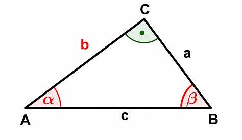 Dreieck berechnen - Fläche, Winkel, Seiten, Umfang, Höhen