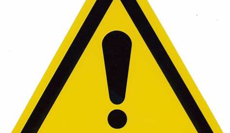 Warnaufkleber Warnzeichen Schild Dreieck "Achtung" Folie nach ISO 7010