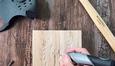Dremel Tool Wood Art