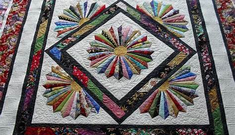 My Dresden Bloom Quilt patterns, Quilting designs, Free motion quilting