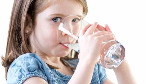 Download Drinking Water Png - Child Girl Drinking Water - ClipartKey