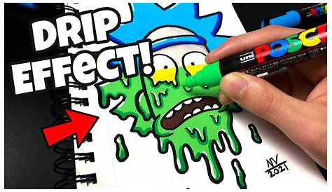 How I Draw Drippy Graffiti Letters - YouTube