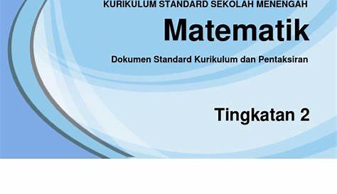 Koleksi DSKP KSSM Tingkatan 1 hingga Tingkatan 5 2022/23 - Sumber