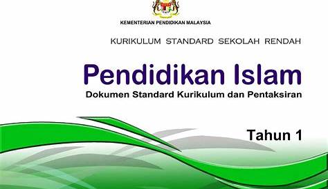 Contoh Kurikulum Standard Pendidikan Islam Sekolah Rendah - MadilynnsrRich