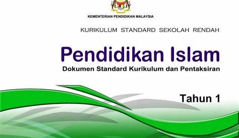 Contoh Kurikulum Standard Pendidikan Islam Sekolah Rendah - MadilynnsrRich