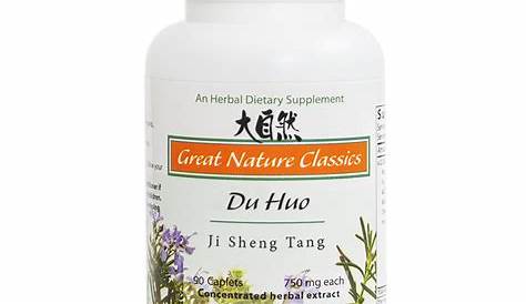 DU HUO JI SHENG TANG 60 kapseln 350mg - TEEBRASIL.COM