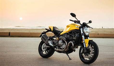 Ducati Monster 821 Yellow 2018 BIMS Reveals The In