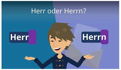 🆚【Herr】 と 【Herrn】 はどう違いますか？ | HiNative