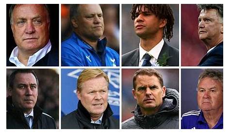 List of Dutch Premier League managers- Premiership club bosses from the