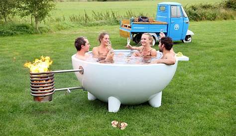 Dutchtub - Wood Fired Hot Tubs - Iconic Dutch | Tub, Hot tub, Firewood