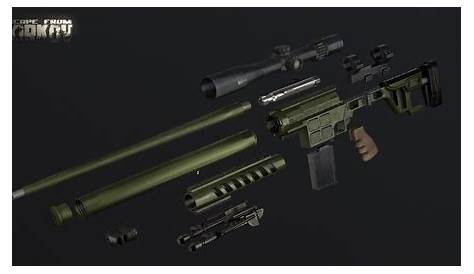 Fusil de précision DVL-10 Saboteur — Escape from Tarkov Wiki