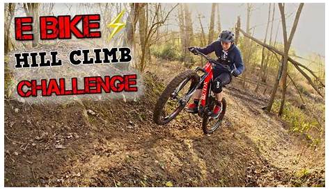 E Bike hill climb - YouTube