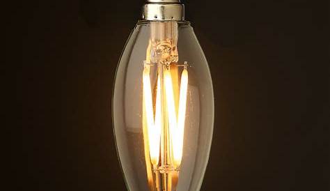 3 Watt Dimmable Filament LED E14 G45 bulb