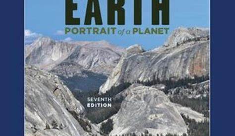 Earth Portrait Of A Planet 7Th Edition Pdf