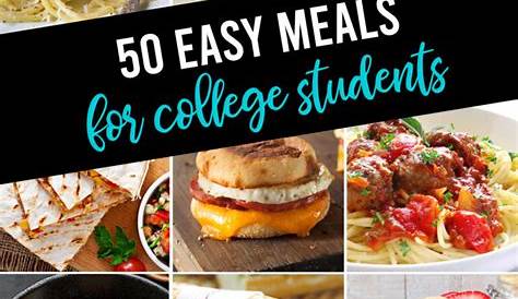 Easy Meals for College Students It's Always Autumn