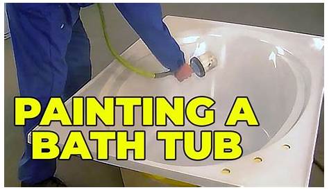 East Diy Paint Bathtub How To Refinish And A With Epoxy Refinish