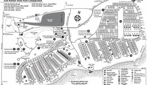 East Harbor State Park Campground Map Pdf