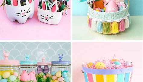 Easter Badket Ideas Candy Candy Cakes Crafts Girly