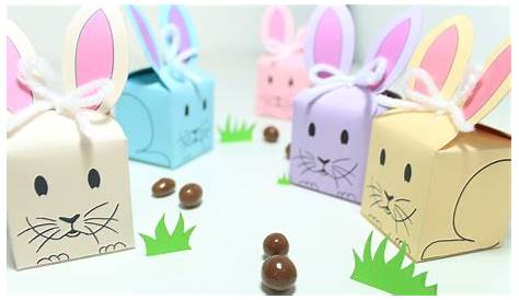 Easter Box Diy Printable Bunny Es Make And Tell