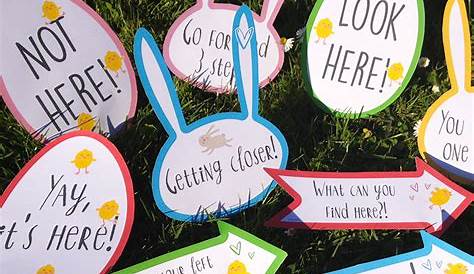 Easter Egg Hunt Signs Diy How To Organize An Better Homes & Gardens