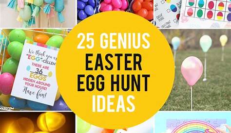 Easter Hunt Diy Egg Party Spring Pinterest