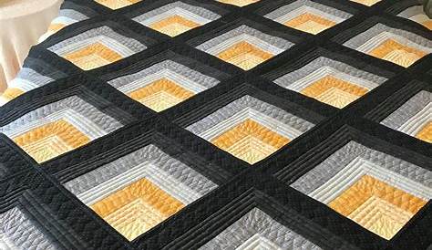 image 0 Tumbling blocks quilt, Quilt patterns, Optical illusion quilts
