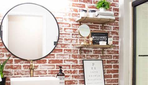 Gorgeous Small Bathroom Makeover on a $100 Budget - Lovely Etc.