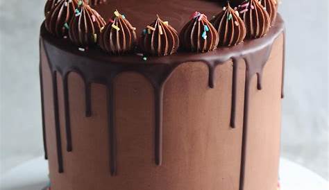 THE BEST Chocolate Birthday Cake Recipe with Chocolate Frosting!